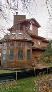Old house to be removed and demolished to be replaced by new construction on same lot.
